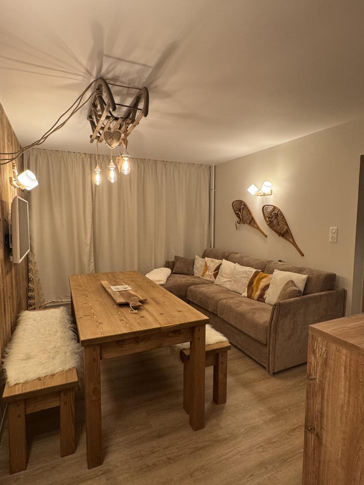 Le Cocon Appartement La Mongie Kamer foto