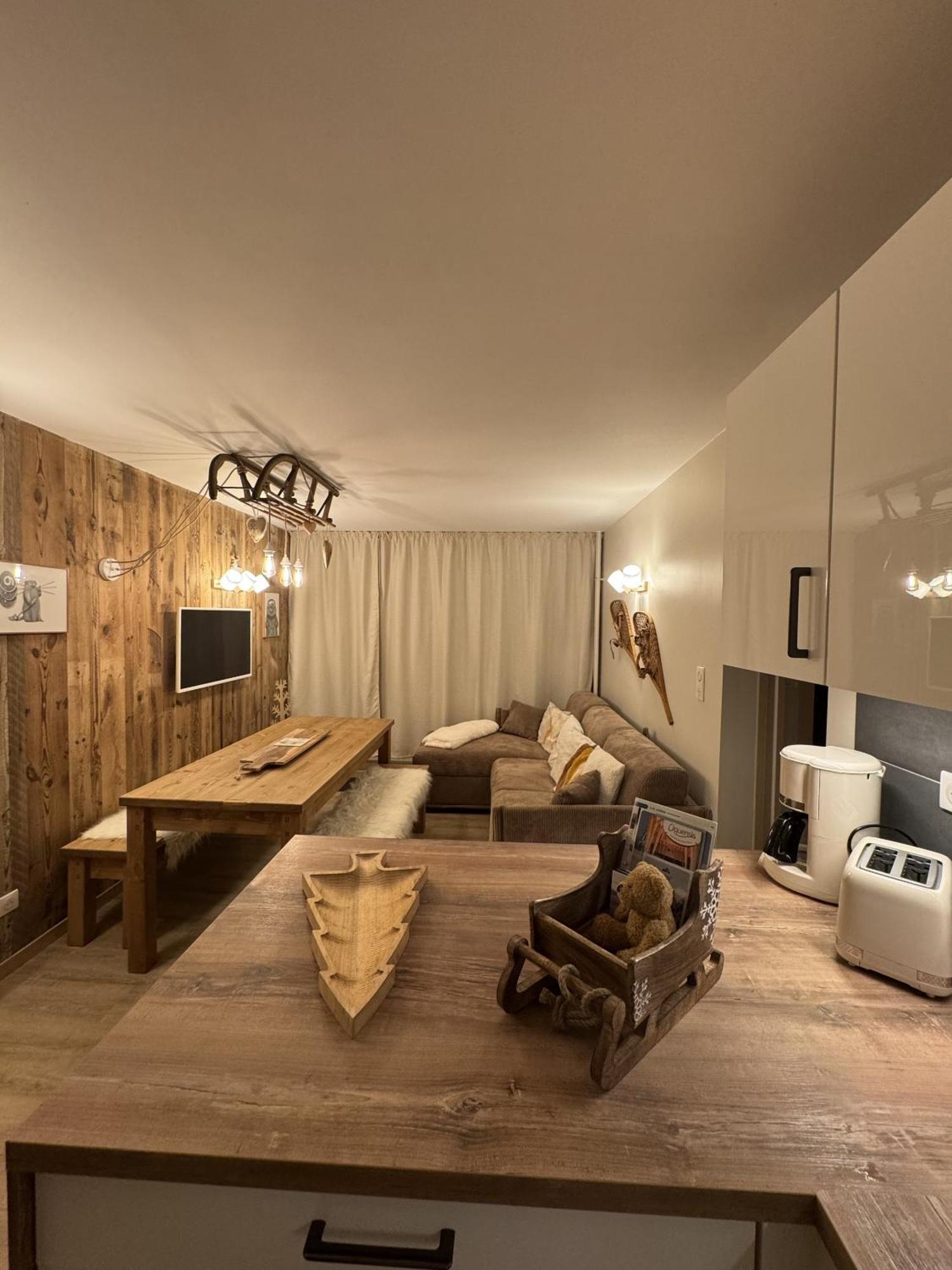 Le Cocon Appartement La Mongie Buitenkant foto