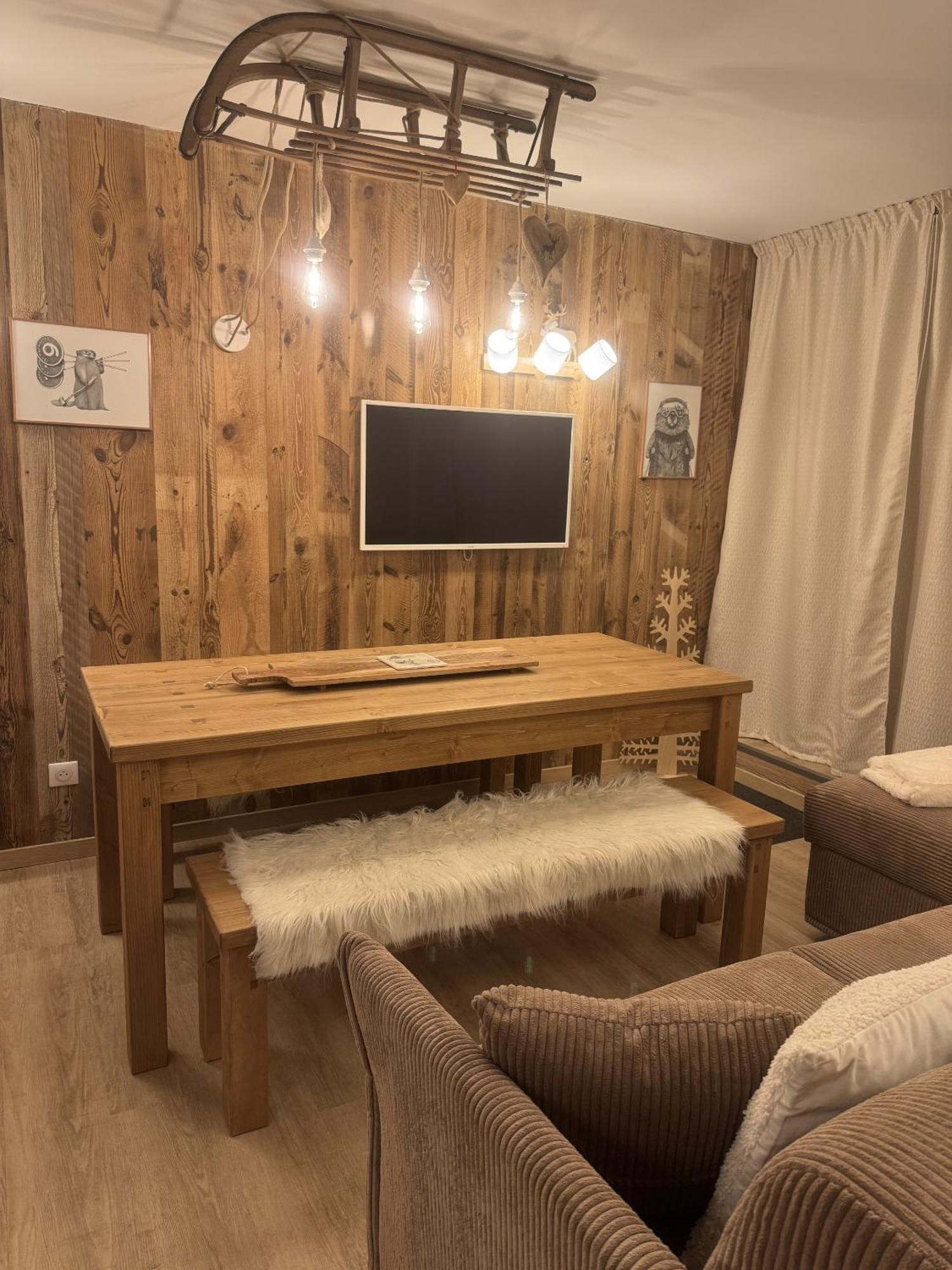 Le Cocon Appartement La Mongie Buitenkant foto